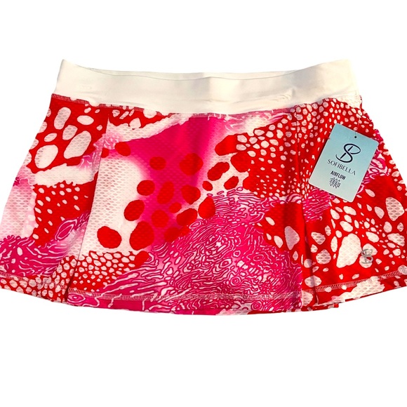 Sofibella Air Flow 13 Inch Tennis Skort Serendipity L NWT - Picture 3 of 9